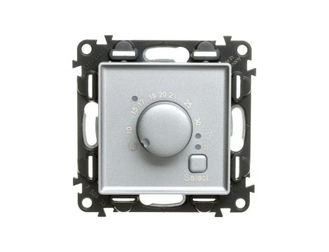 VALENA LIFE Termostat pokojowy aluminium 752333