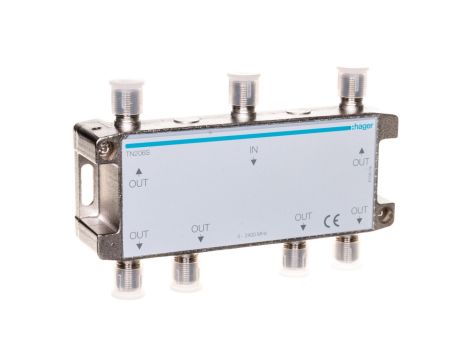 Rozdzielacz sygnału TV 6 krotny TN206S