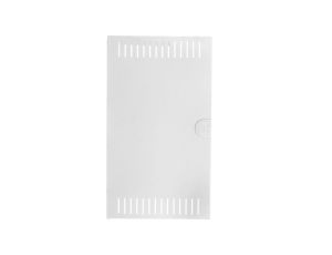 Drzwi wentylowane stalowe do rozdzielnic natynkowych 495x285x22mm Volta VA36xxx białe VA36V