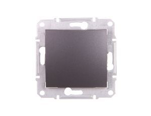 SEDNA Łącznik dwubiegunowy 10AX grafitowy IP44 SDN0200370