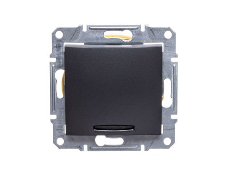 SEDNA Łącznik krzyżowy 10AX z podświetleniem LED grafitowy IP20 SDN0501170