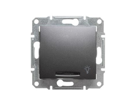 SEDNA Przycisk światło” z podświetleniem grafitowy SDN1800170