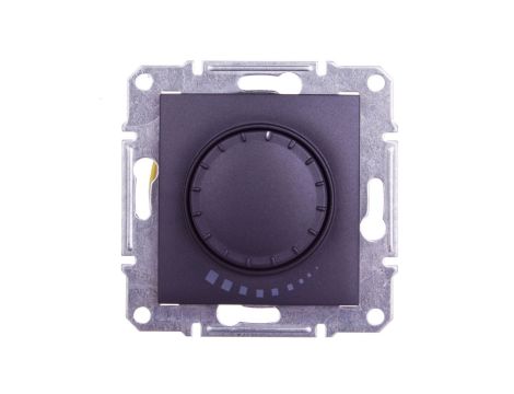 SEDNA Ściemniacz przyciskowo-obrotowy 60-500VA grafitowy SDN2200570