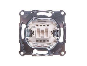 Merten Łącznik dwubiegunowy 10A 250V MTN3112-0000