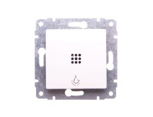 VENA Przycisk /światło/ z podświetleniem biały 520413