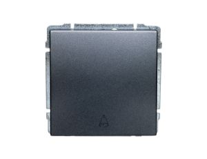 KOS66 Przycisk /dzwonek/ grafit 666014