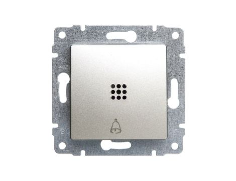 VENA Przycisk /dzwonek/ z podświetleniem satyna 525014