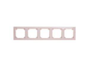 Merten M-Smart Ramka pięciokrotna kremowa MTN478544