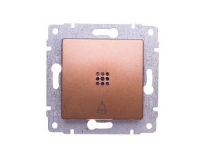 VENA Przycisk /dzwonek/ z podświetleniem patyna 523014