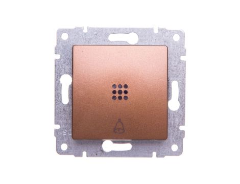 VENA Przycisk /dzwonek/ z podświetleniem patyna 523014