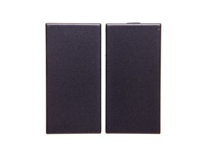 KOS66 Klawisz podwójny 2szt. 22,5x45 grafit 666080