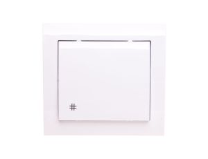 KIER Łącznik krzyżowy biały ŁP-4W/00