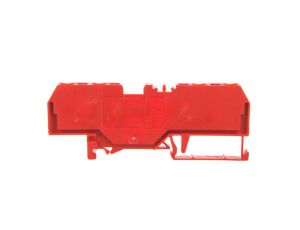 Złączka 4-przewodowa 4mm2 czerwona 281-663 /50szt./