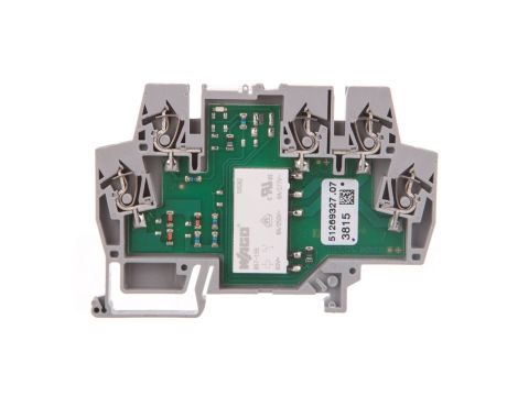 Złączka z przekaźnikiem minaturowym 220V DC 1P 859-308 /10szt./