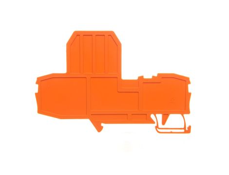 Ścianka końcowa do złączek bezpiecznikowych pomarańczowa 2006-992 /25szt./