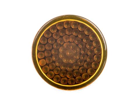 Wskażnik świetlny O 12, IP40, żółtopom., osłonięty LED, 24 V XVLA335