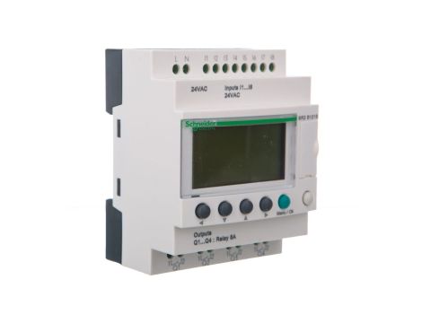 Sterownik programowalny 8 wejść 4 wyjścia 24V DC RTC/LCD Zelio SR2B121B