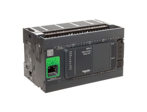 Sterownik programowalny 24 I/O przekaźnikowych Enthernet Modicon M241-24I/O TM241CE24T