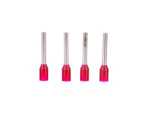 Tulejka 1mm2 czerwona długość 12mm 216-263 /1000szt./