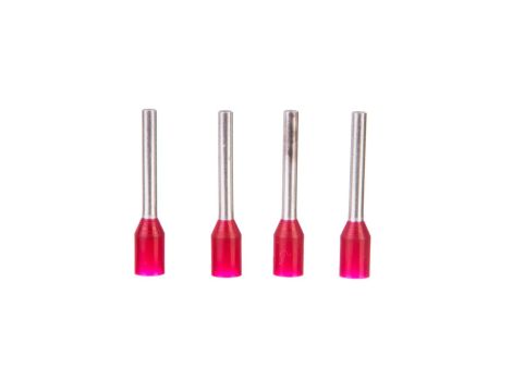 Tulejka 1mm2 czerwona długość 12mm 216-263 /1000szt./