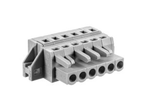 Gniazdo MCS-MIDI Classic 6-biegunowe szare raster 5mm 231-106/031-000 /50szt./