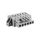 Gniazdo MCS-MIDI Classic 6-biegunowe szare raster 5mm 231-106/031-000 /50szt./