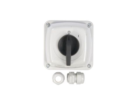 Łącznik krzywkowy 0-1 3P 40A IP44 Łuk 40-13 w obudowie 924005