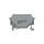 Złączka szynowa 2-przewodowa diodowa 4mm2 szara 281-603/281-410 /100szt./