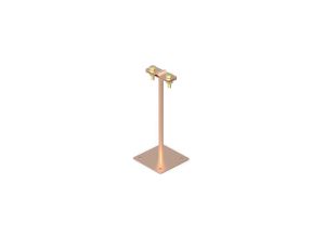 Uchwyt dachowy miedziany specjalny L-135mm fi 6-8mm 17.1 CU /91700103/