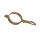 Uchwyt do rury spustowej fi 30mm miedziany 64.03 CU /96400303/