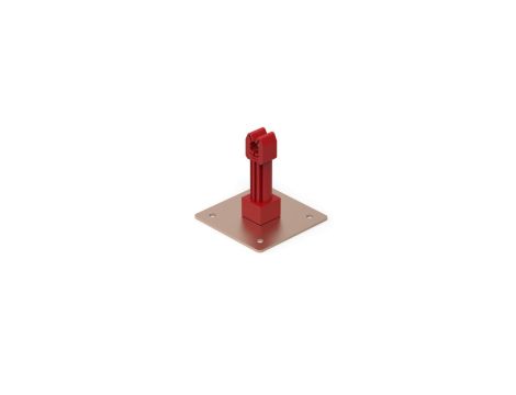 Uchwyt dachowy z płytką z plastikiem L-70mm fi 6-8mm 15.1/P CU /91500303/