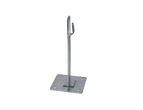 Uchwyt dachowy z płytką nierdzewny L-150mm fi 6-8mm 15.1 NI /91500105/