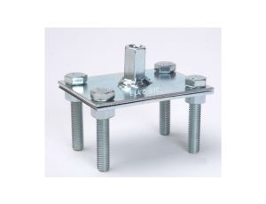 Uchwyt drążka płaski 80x57mm 84.1 NI /98400105/