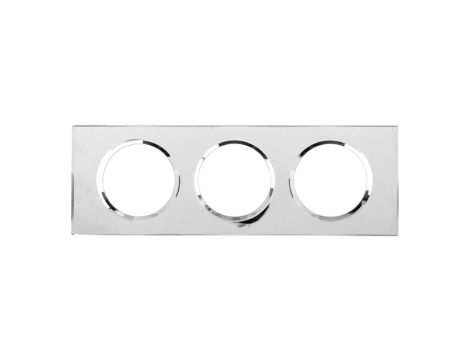 CELIANE Ramka potrójna uniwersalan szklana lustrzana 069123