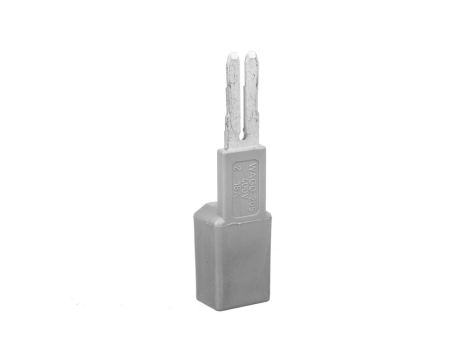 Adapter pomiarowy do wtyku 4mm szary 209-170
