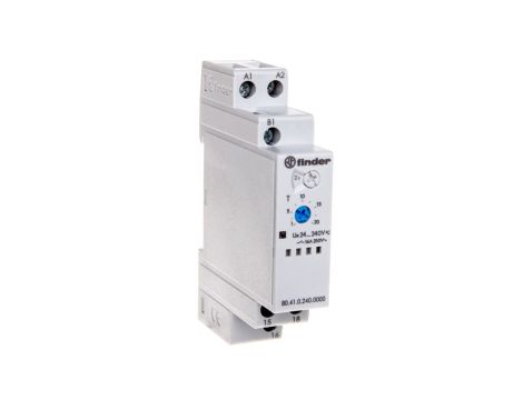Przekaźnik czasowy jednofunkcyjny BE 1P 0,1s - 20h 24-240VAC/DC 80.41.0.240.0000
