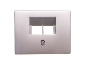 K.5 Element centralny do gniazda UAE RJ11 RJ12 RJ45 kat.3, 5e, 6 45st stal szlachetna nierdzewna 14097004