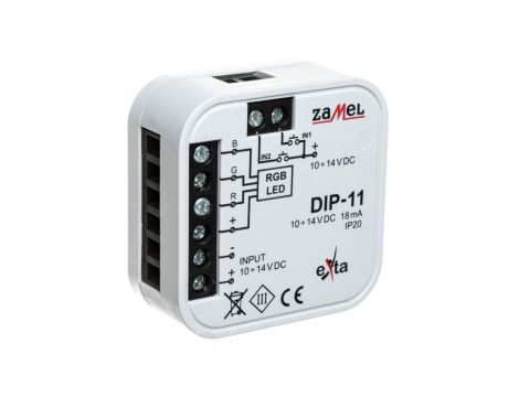 Sterownik RGB przewodowy DIP-11 EXT10000195