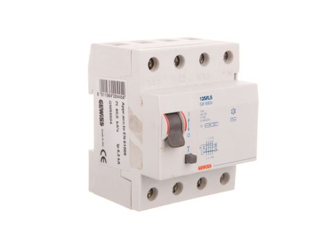 Wyłącznik różnicowoprądowy 4P 125A 0,5A typ AC SD GW95604 ELIT01025