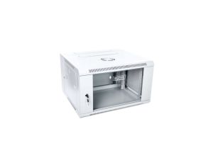 Szafa krosowa wisząca dzielona 19 cali 6U 600x368x550 szara DN-WD19 06U/550