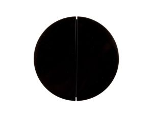 R.1/R.3 Przycisk 2-krotny czarny połysk 85142131