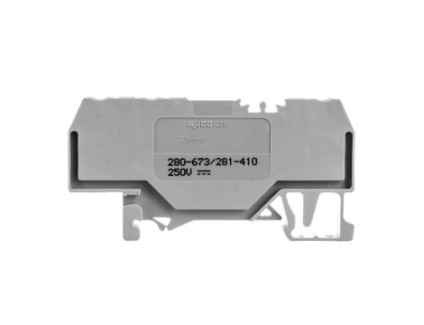 Złaczka diodowa 3-przewodowa 2,5mm2 szara 280-673/281-410 /100szt./