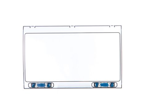 Drzwi do szafki IKA 2x12 transparentne DOOR-3/36-T-IKA 174223