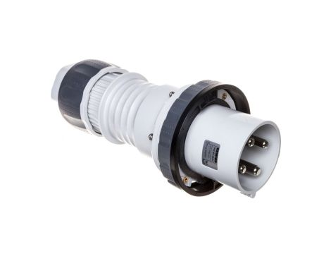 Wtyczka przenośna 125A 4P 500V czarna IP67 GW60062H