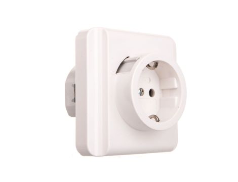Gniazdo pojedyncze RCD b/u 16A 30mA SAFETY SOCKET IP21 GW95922