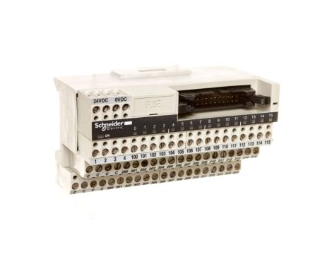 Podstawa pasywna dla 16 kanałów 3 zaciski z LED ABE7H16C31