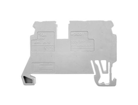 Złączka 3-przewodowa 2,5mm2 szara 870-681 /100szt./