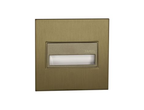 Oprawa LED SONA kwadratowa PT 14V DC ZLO niebieska 14-211-45 LED11421145