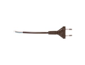 Przewód przyłączeniowy bez wyłącznika 190cm brązowy SP-190/2X0,5/-BRA YNS10000434