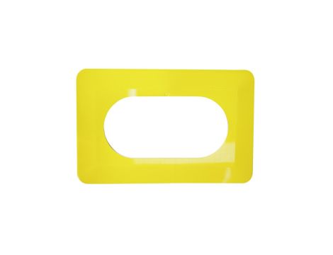 Osłona ściany podwójna żółta OSX-220-ZOL YNS10000043